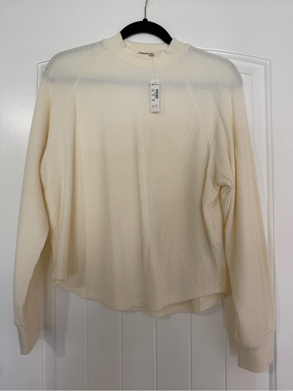 Waffle Knit Long Sleeve Shirt